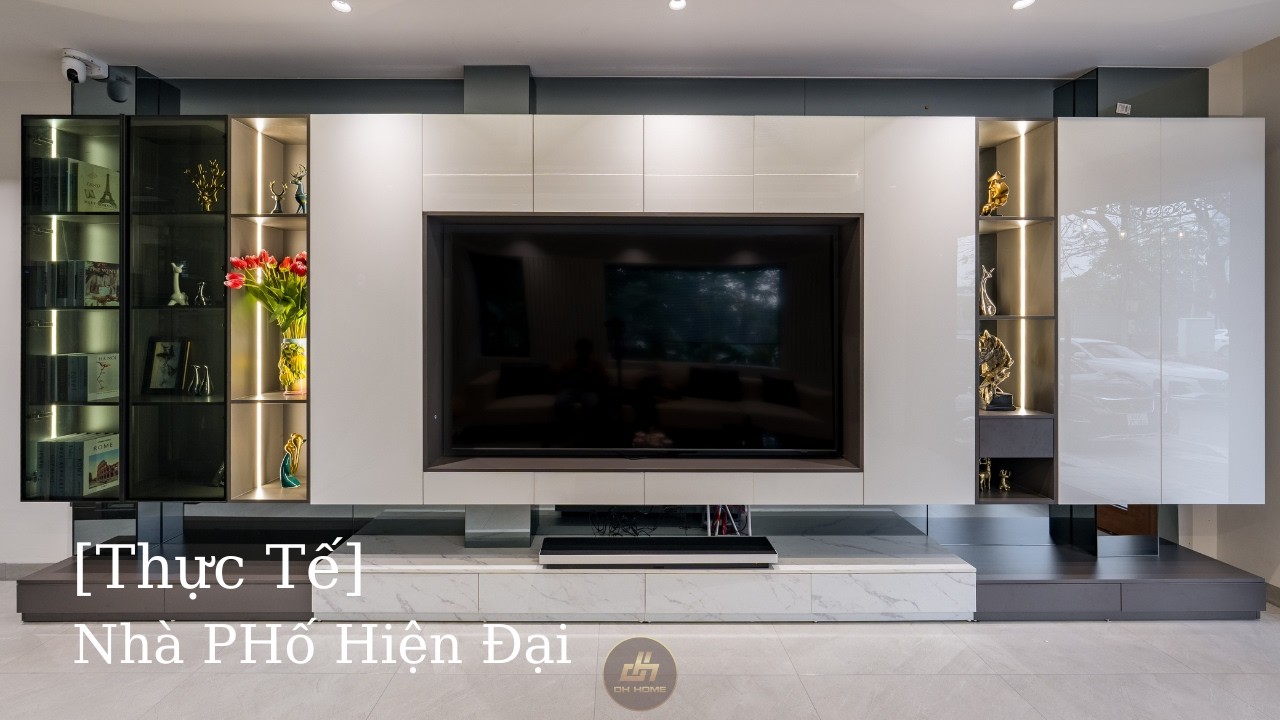 Không Gian Nội Thất Nhà Phố Hiện Đại Siêu Đẹp Chỉ Dưới 500 Triệu