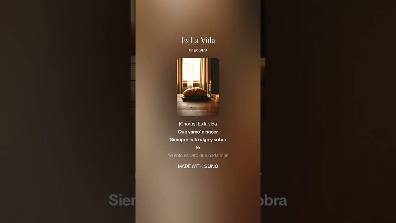 Es La Vida