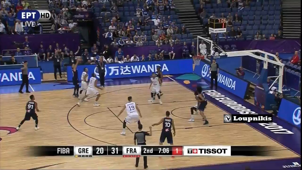 Ελλάδα - Γαλλία 87-95 Highlights | HELLAS vs France - Eurobasket 2017 {2/9/2017}