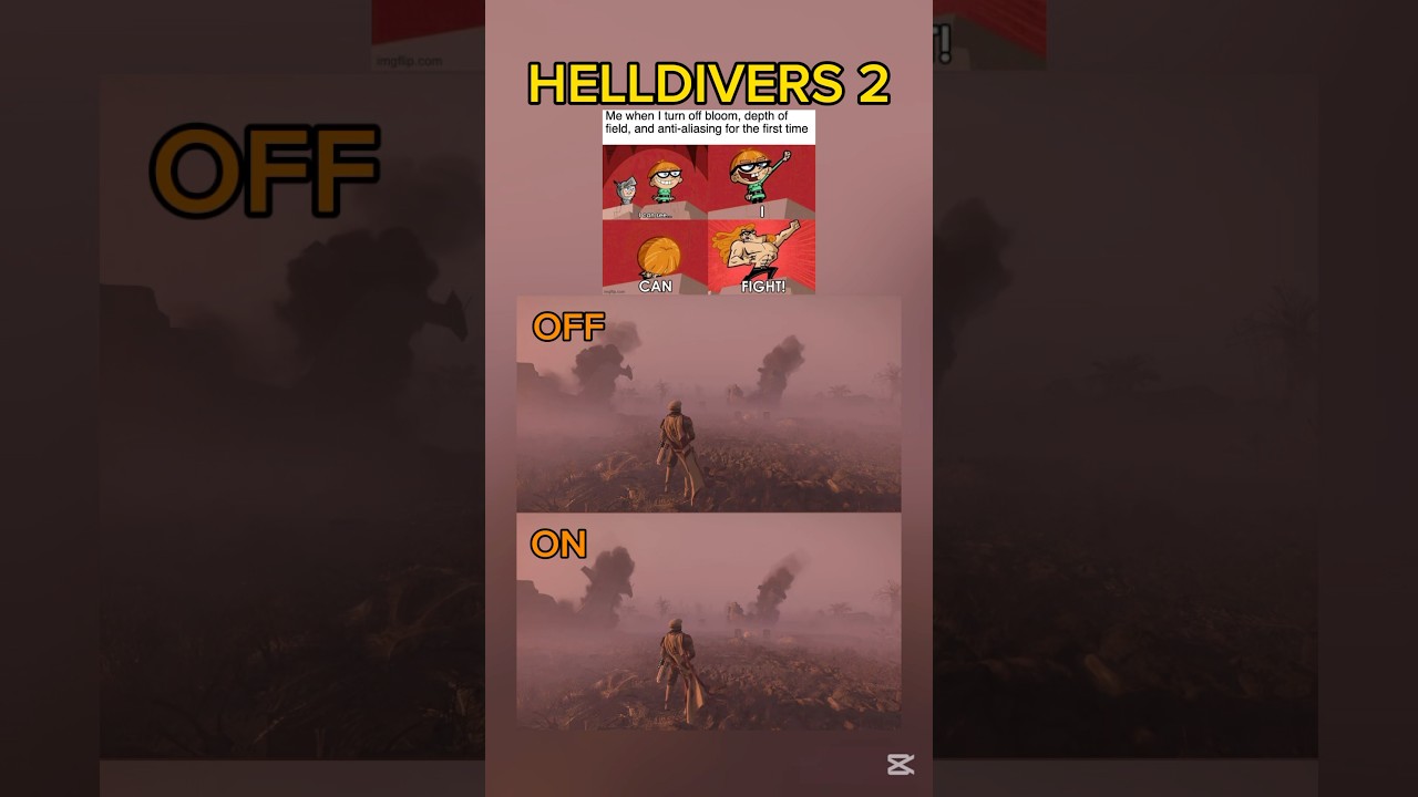 Do You Notice A Visibility Difference With These Setting Changes? - Helldivers 2 #springonyoutube