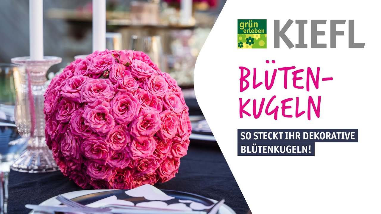 Tutorial - Dekorative Blütenkugeln