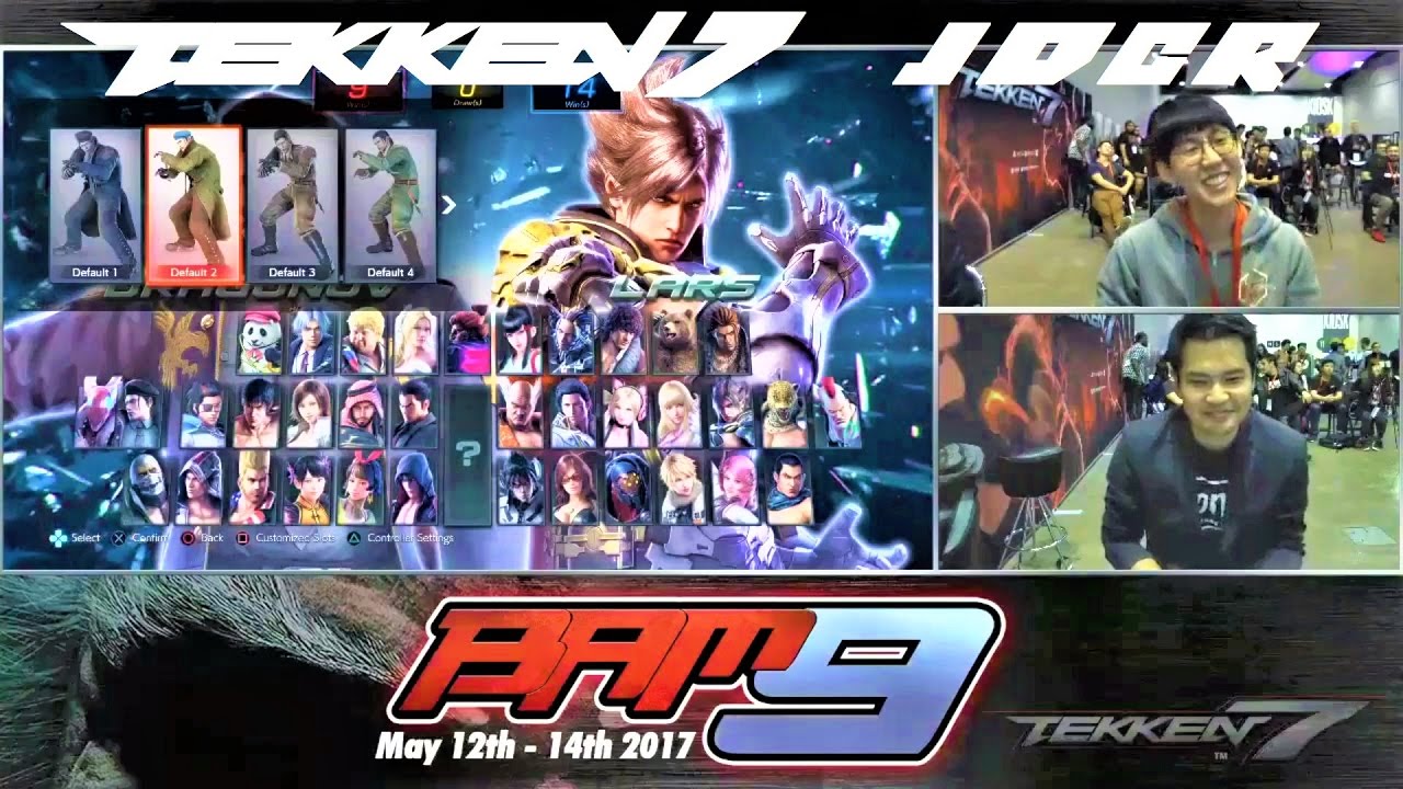 TEKKEN 7 (PS4) DRAGUNOV (JDCR) VS LARS Battle Arena Melbourne