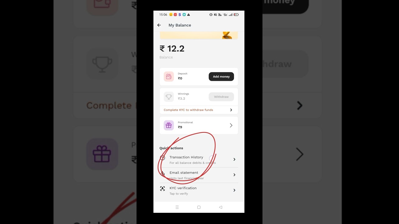 probo app me history kaise dekhe #shots #youtubeshot #probo