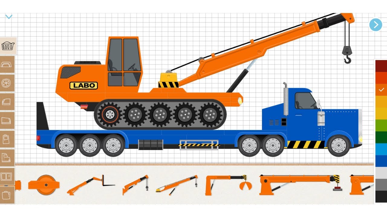 Labo Truk Konstruksi | Bangun Truk Pengangkut Derek Dozer