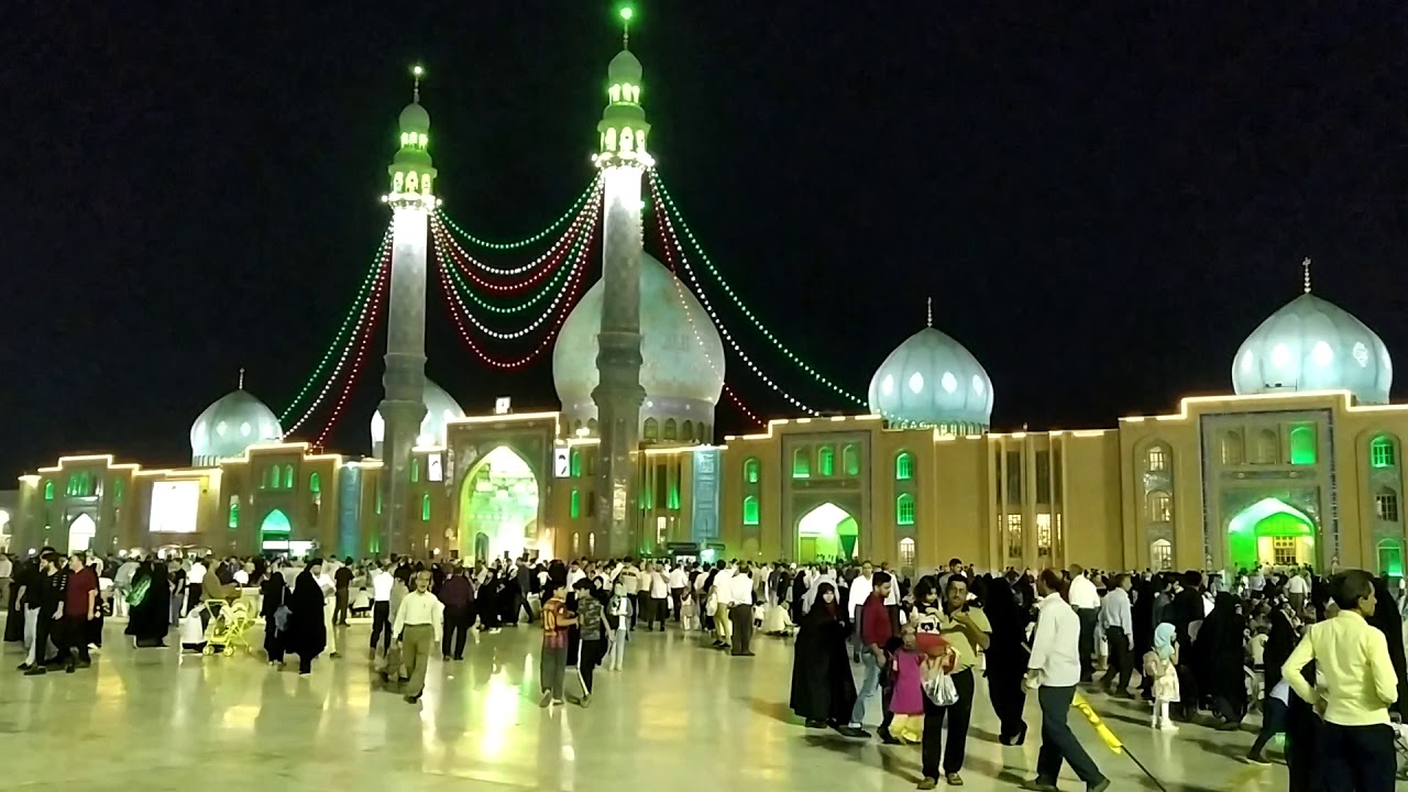 جامع جمكران من الخارج قم المقدسة -ايران
