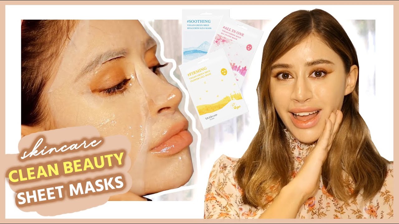 ЧИСТАЯ КРАСОТА 🌊 | Корейские тканевые маски для ухода за кожей | Muldream Seoul | BiiBiiBeauty