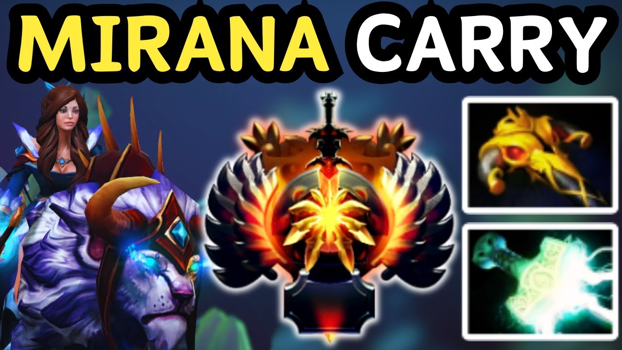 🔥 MAX DAMAGE, MAX PRECISION ⚡ &mdash; MIRANA CARRY | DOTA 2 🔥