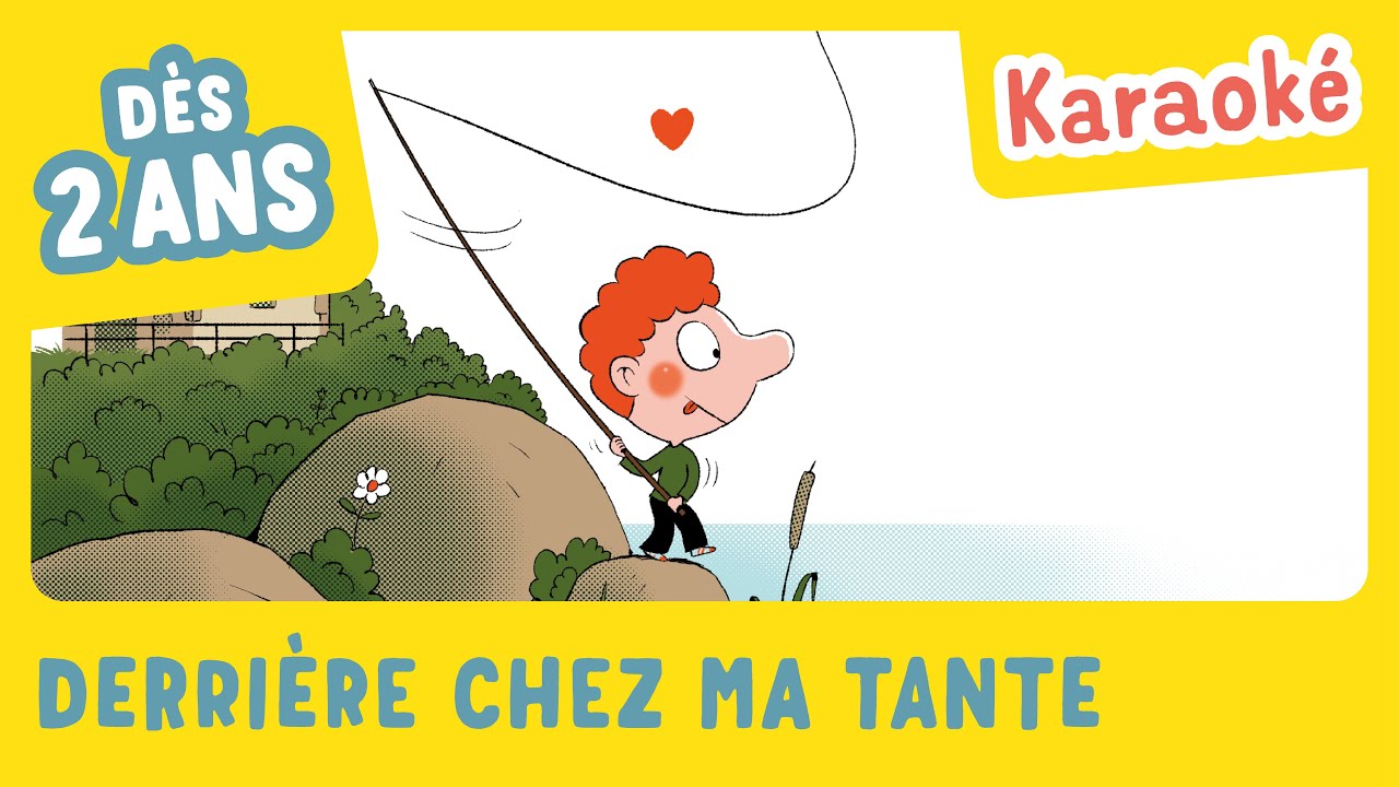 Derrière chez ma tante en KARAOKÉ - Mon imagier des récrés - Gallimard Jeunesse
