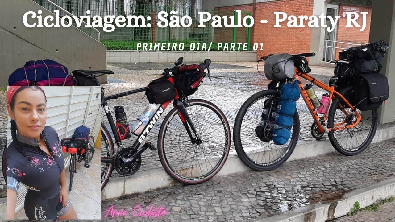 Cicloviagem São Paulo SP/ Paraty RJ : 1° Dia