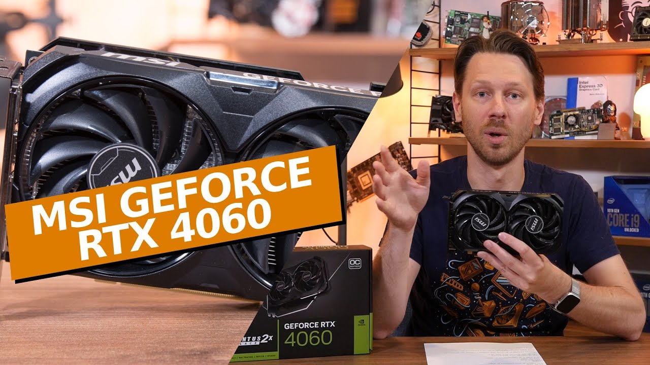 MSI Geforce RTX 4060 – bra prestanda vid 1080p men medioker kylare