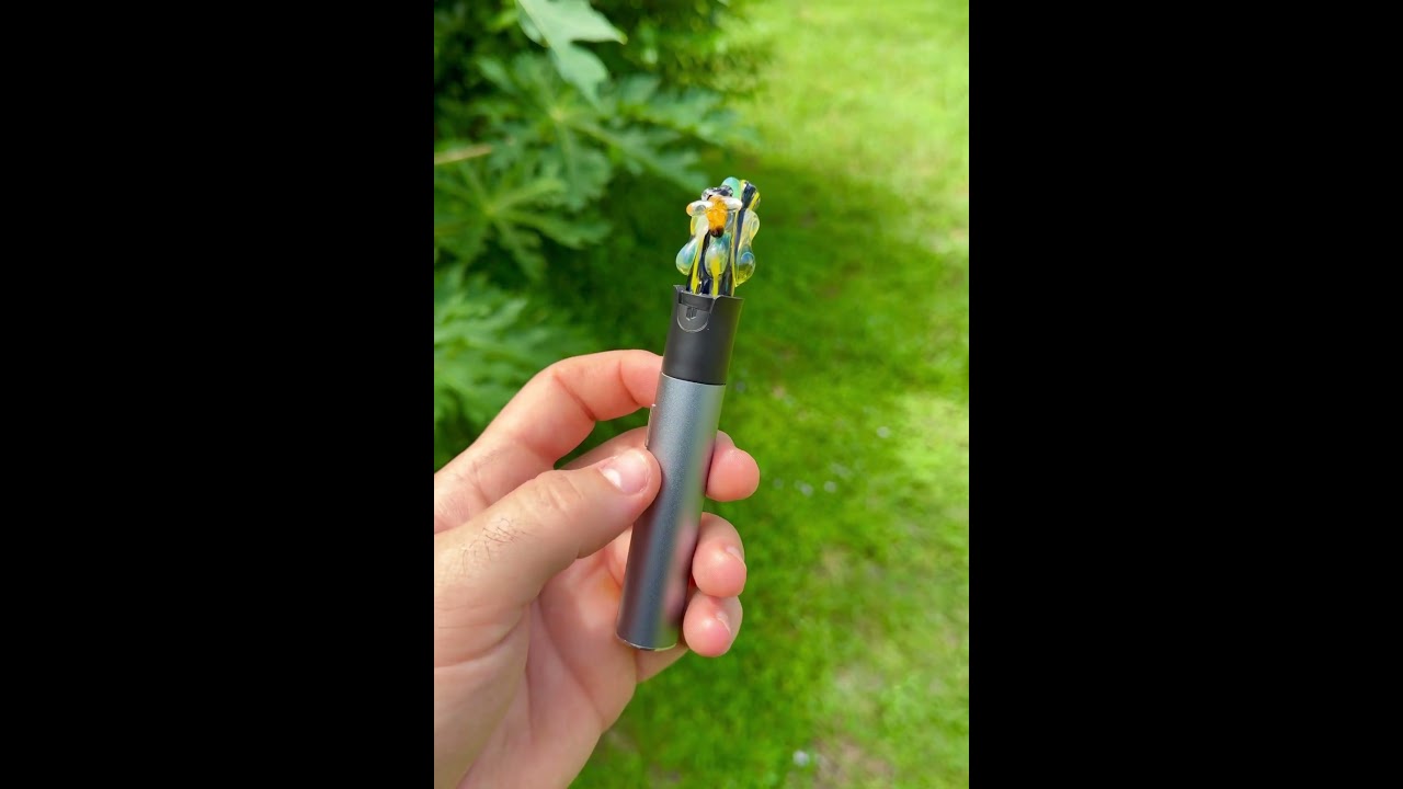 I Made A Puffco Pivot Glass Attachment #honey #Pivot #top