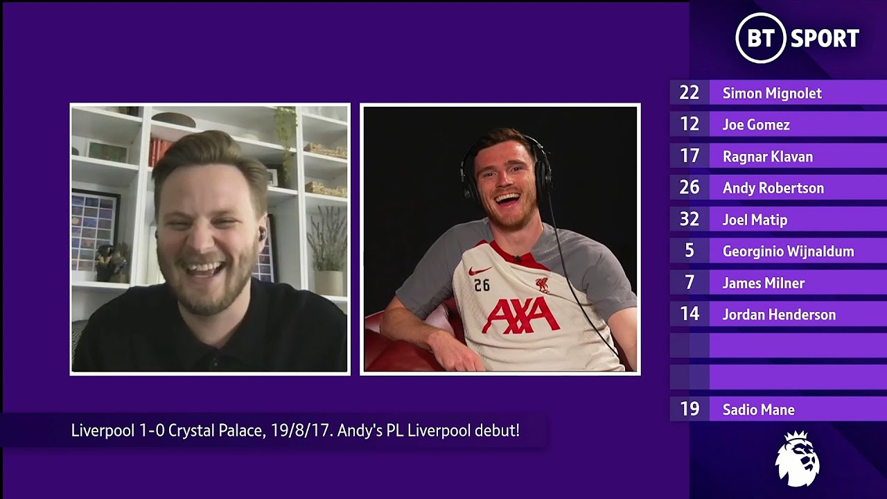 Andy Robertson takes on the BT Sport Quiz! 🔴🏴󠁧󠁢󠁳󠁣󠁴󠁿