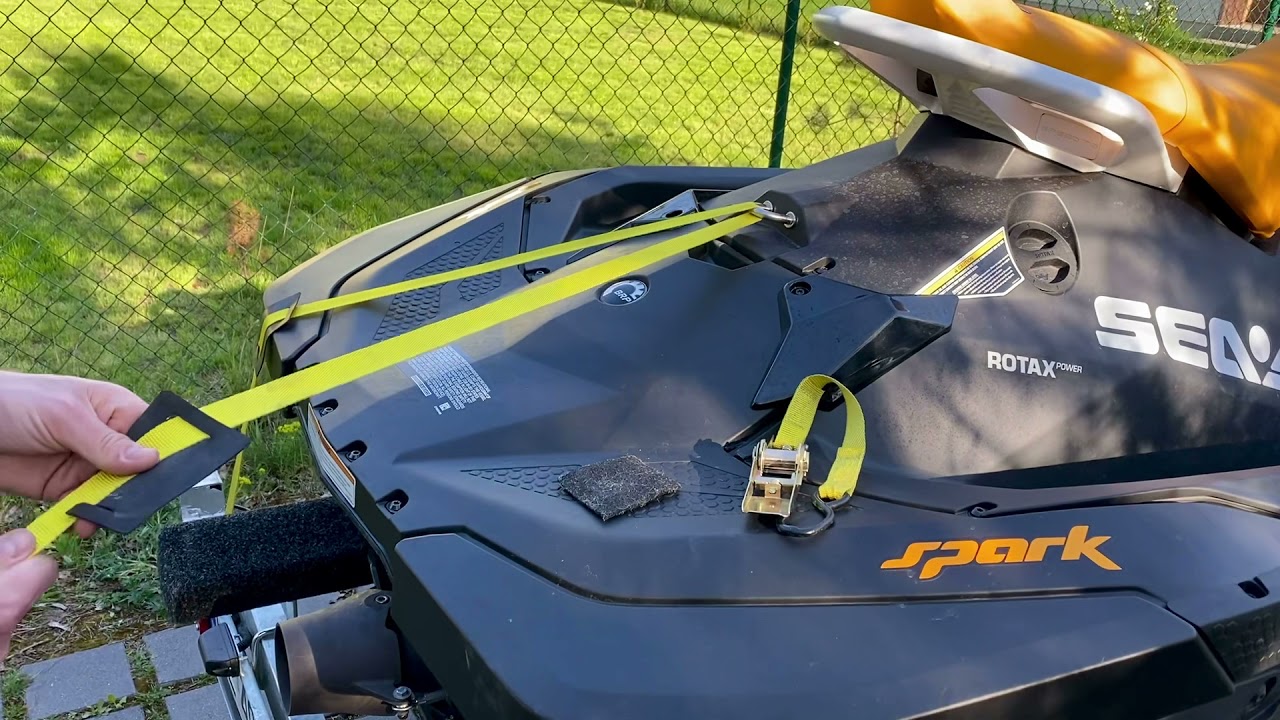 MMJetSki - jak zabezpieczyć skuter wodny do transportu