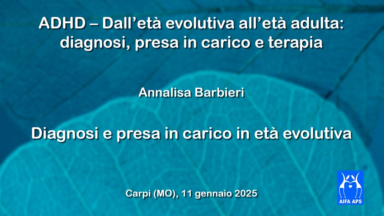 Diagnosi e presa in carico in età evolutiva