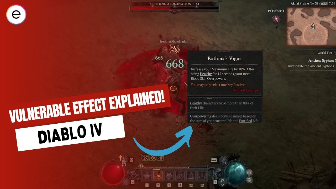 Diablo 4: Эффект &laquo;Уязвимость&raquo; &mdash; всё, что нужно знать!