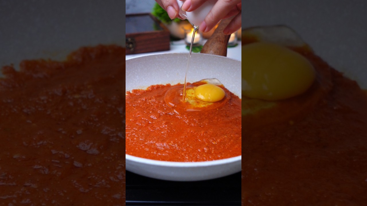 2-Min Egg Curry for Busy Days 😍 | Fastest Egg Recipe Ever! #shorts