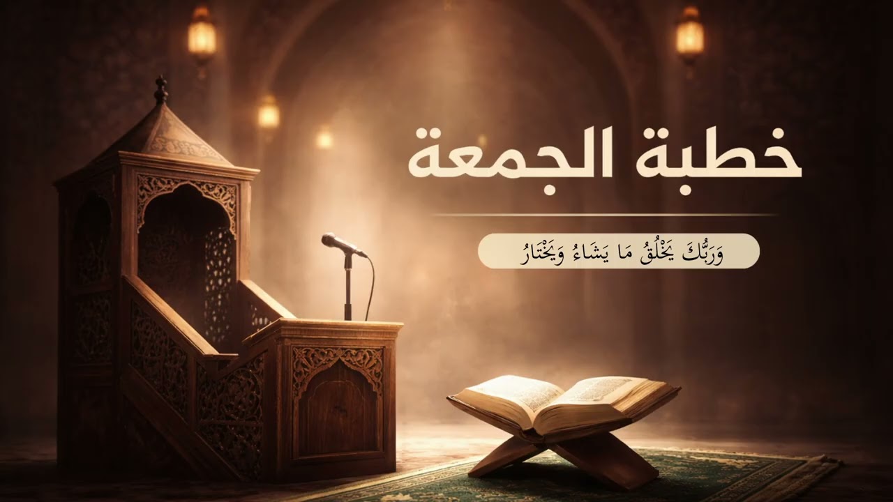 خطبة الجمعة (وربك يخلق ما يشاء) | 20/2/2025
