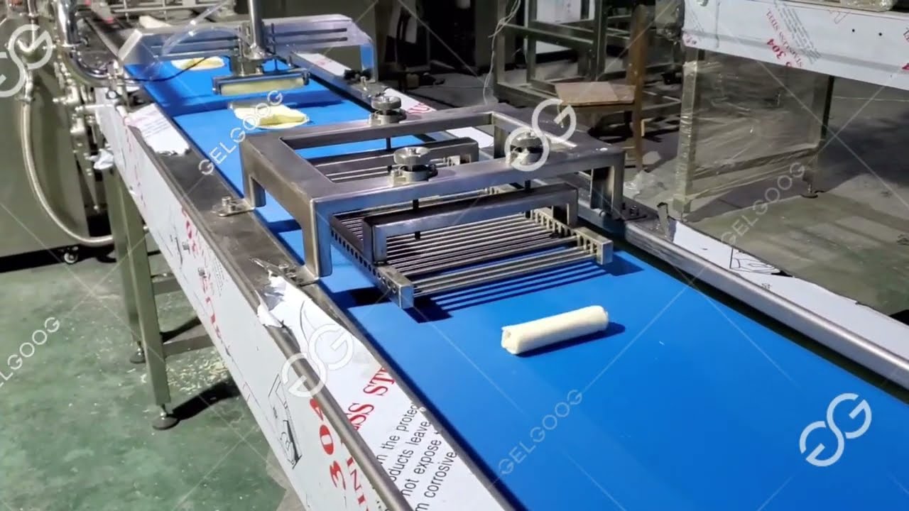 Automatic Egg Roll and Spring Roll Machine