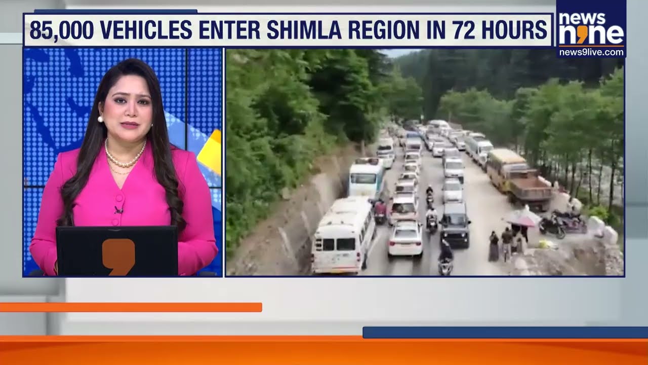 Shimla Traffic Alert: 85,000 Vehicles in 72 Hours, Police Issue Tourist Advisory