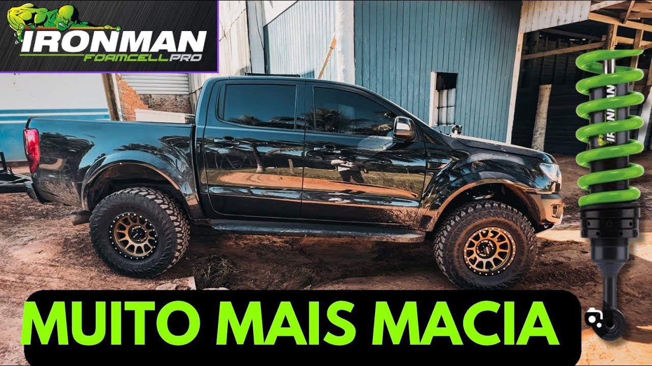 Suspensão Foamcell pro IRONMAN! Como deixei minha camionete mais MACIA!