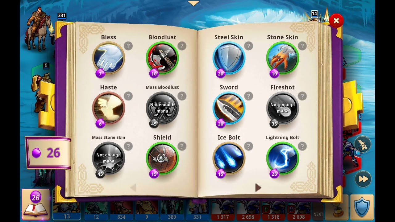 Magic war legends, adventure mode, vs gate boss 1414 x 6 bubo bubo, to get the slab, using steapa