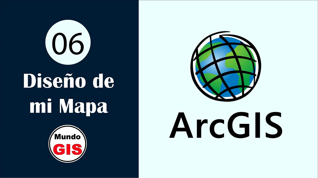 #6 ArcGIS - Diseñar un Mapa en ArcGIS (Barra de herramientas)