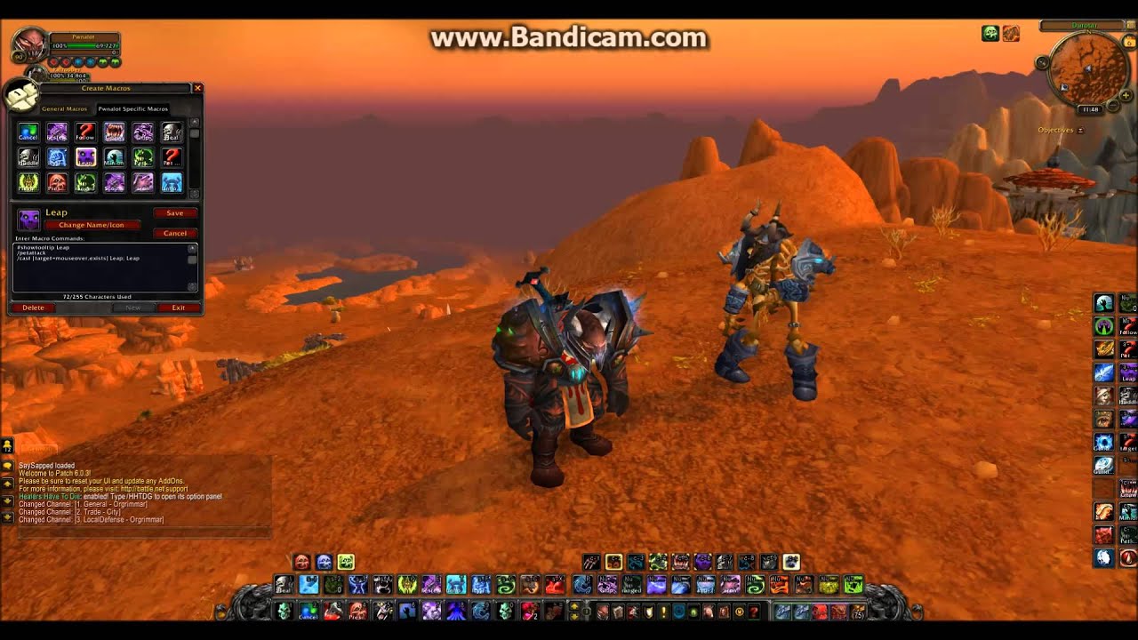 Unholy Death Knight Pet Management Macro's MOP-WOD