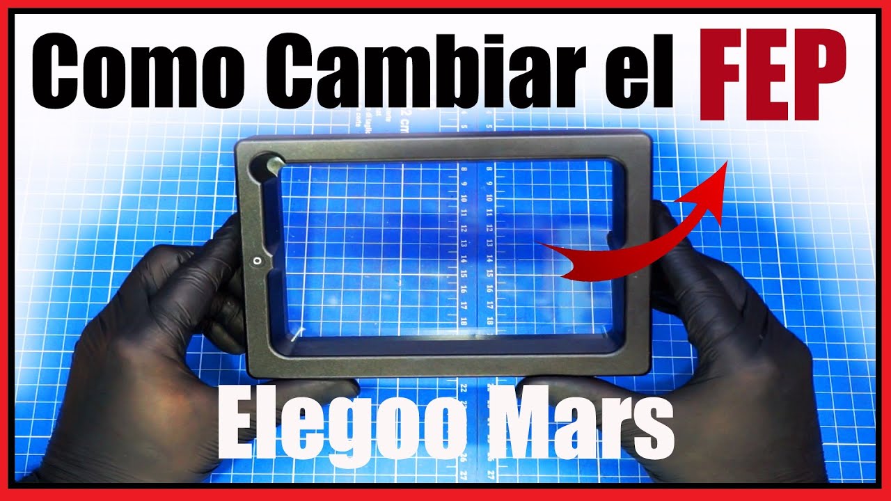 Como cambiar el FEP rápido y sencillo a tu impresora de resina//Elegoo mars//Tutorial impresion 3d