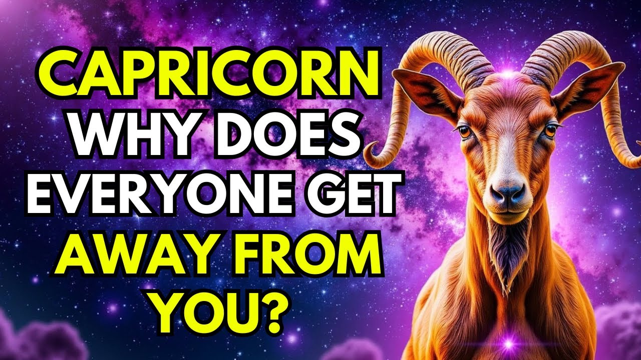 12 REASONS WHY EVERYONE STAYS AWAY FROM YOU, CAPRICORN ♑🐐 DO YOU AGREE? 🔥