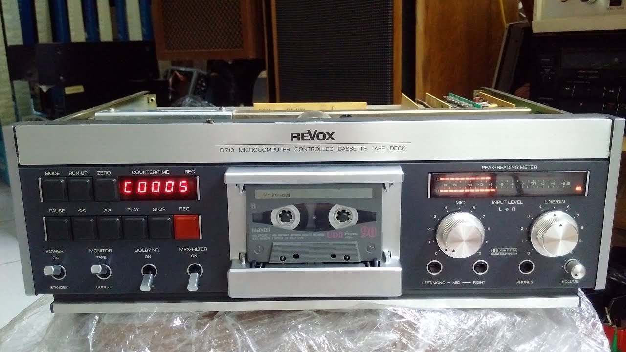 Hướng dẫn chỉnh Azimuth Revox B710
