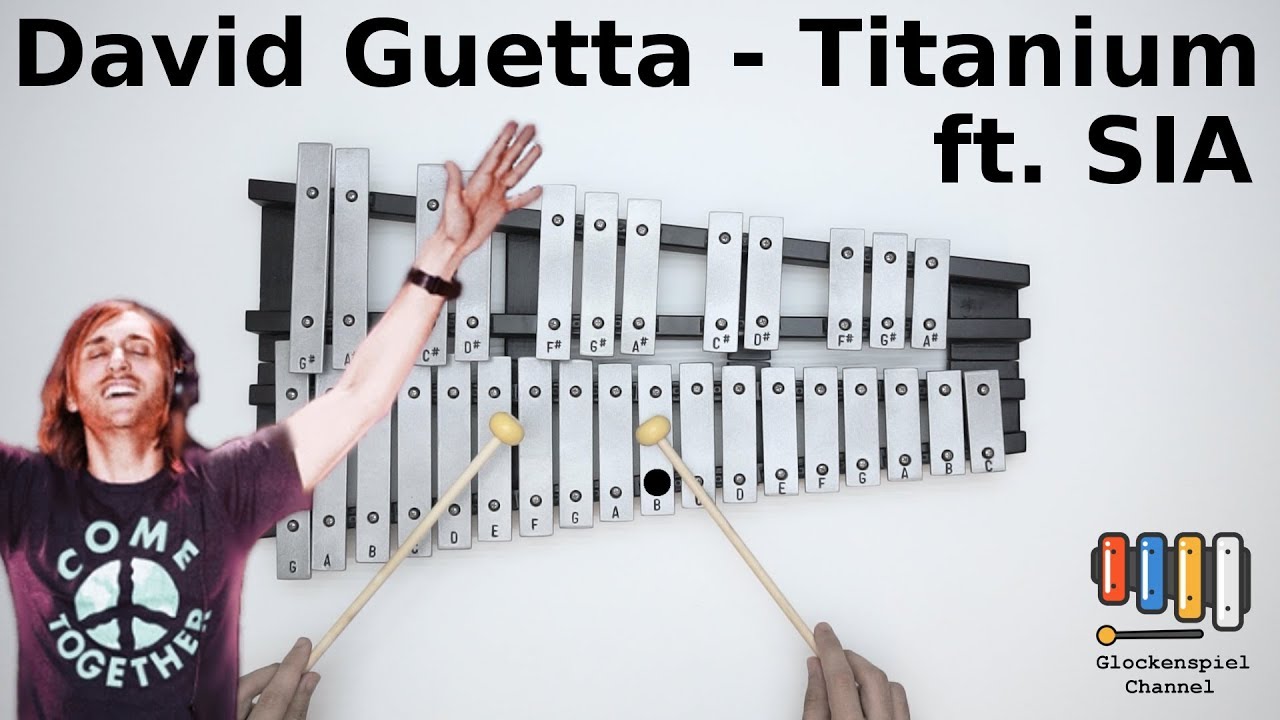 David Guetta - Titanium ft Sia💗🎺on the Glockenspiel (BELLs)  🎧