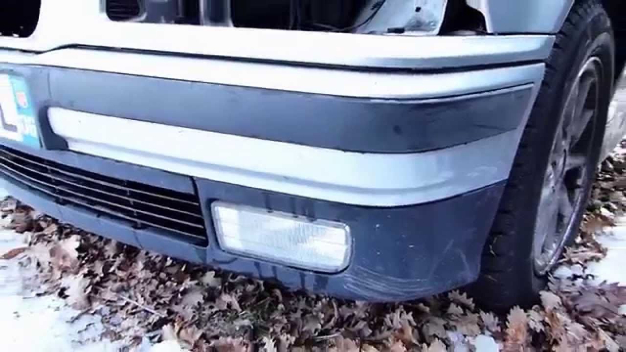 Comment démonter le pare choc avant sur BMW E36