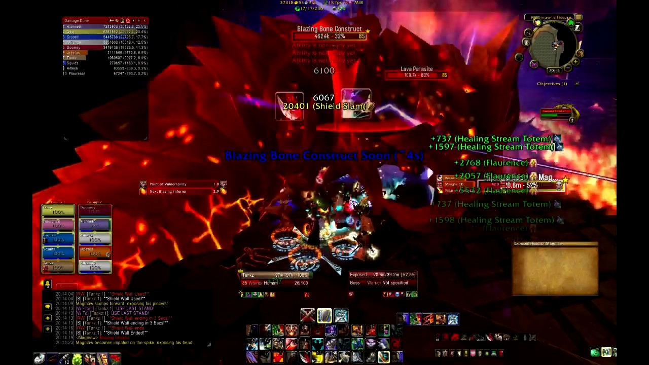 Magmaw Heroic From a Tank