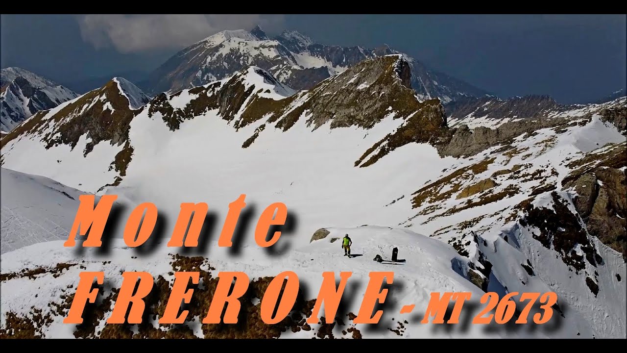 Monte FRERONE da Campolaro - Rif. Bazena - Sci Alpinismo - 24 aprile 2021