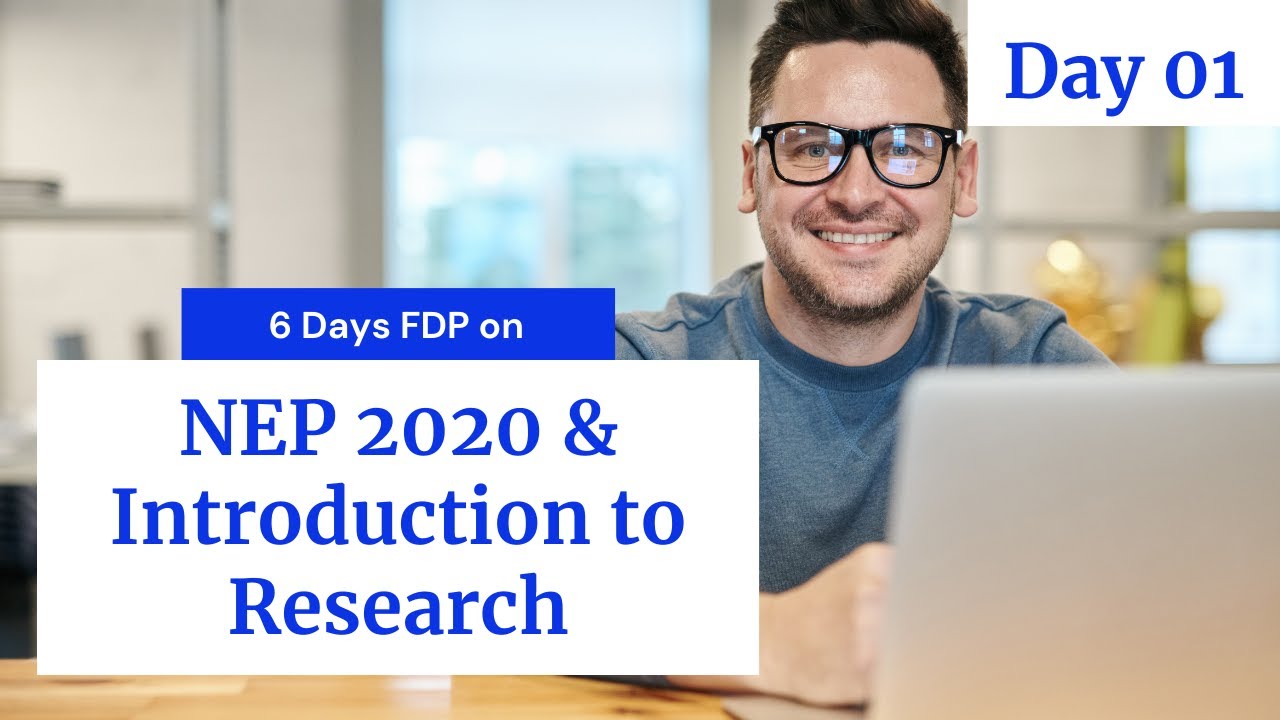 NEP 2020 | Inauguration Function | FDP on Research at a Glance | Day 01 | 