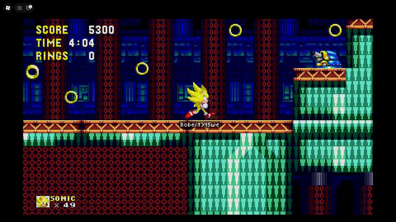 Ruin Flows Zone Act 2 By: Jdawgshizzledizzle Classic Sonic Simulator V13.2