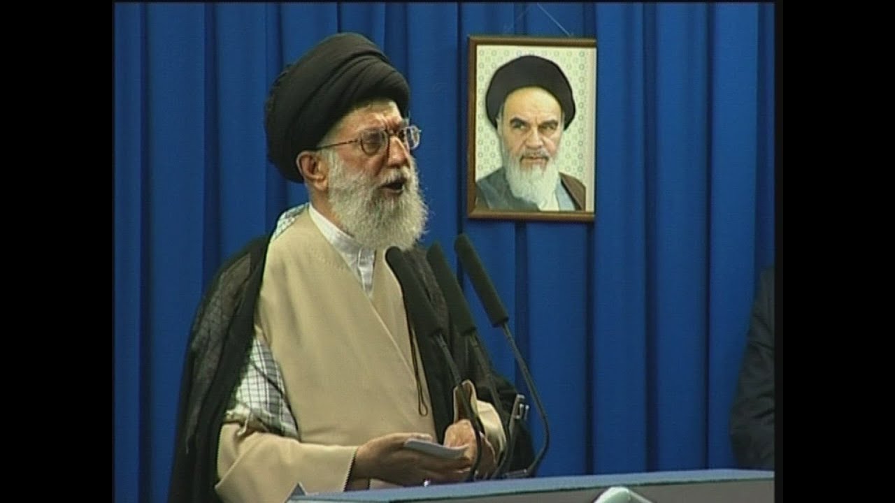 coverage of Khamenei's speech, warning to protesters