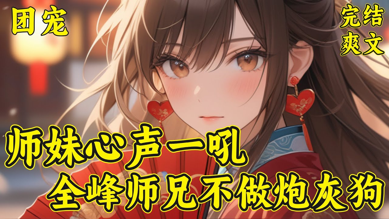 【师妹心声一吼全峰师兄不做炮灰狗】（完结）萧绾绾穿书了！她成了一个不会说话的小奶娃。老天，你在玩我吗？萧绾绾此生最大的愿望，就只想做一个混吃等死的米虫。没想到，她居然听到女主和系统的对话。