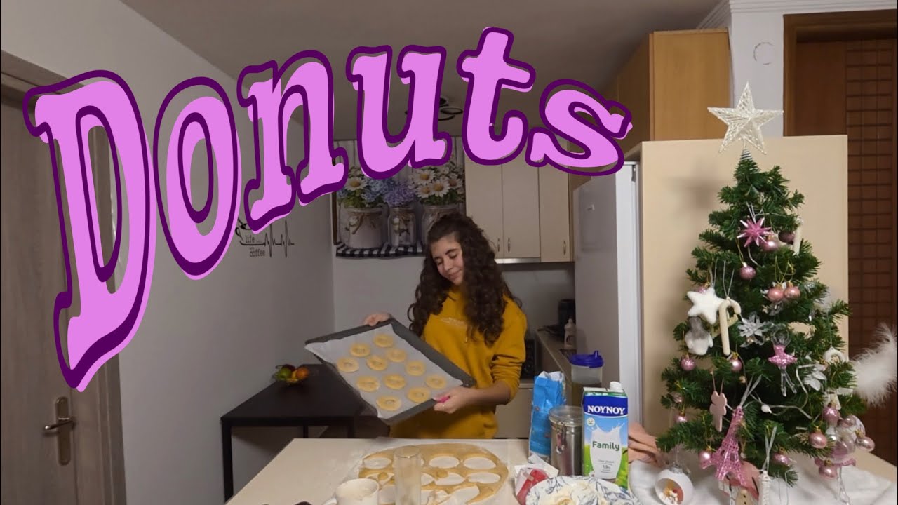Έφτιαξα Donuts🍩