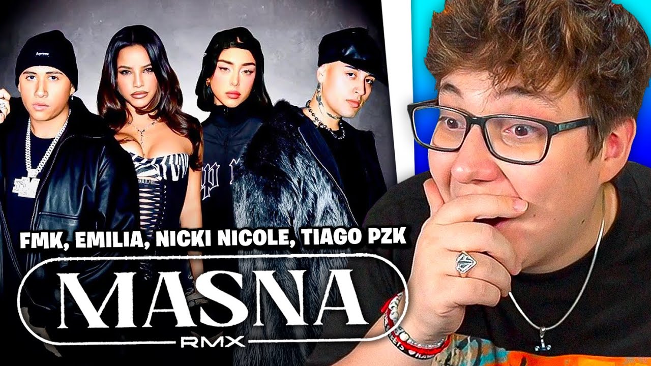 REACCION a MASNA REMIX: FMK, EMILIA, NICKI NICOLE, TIAGO PZK