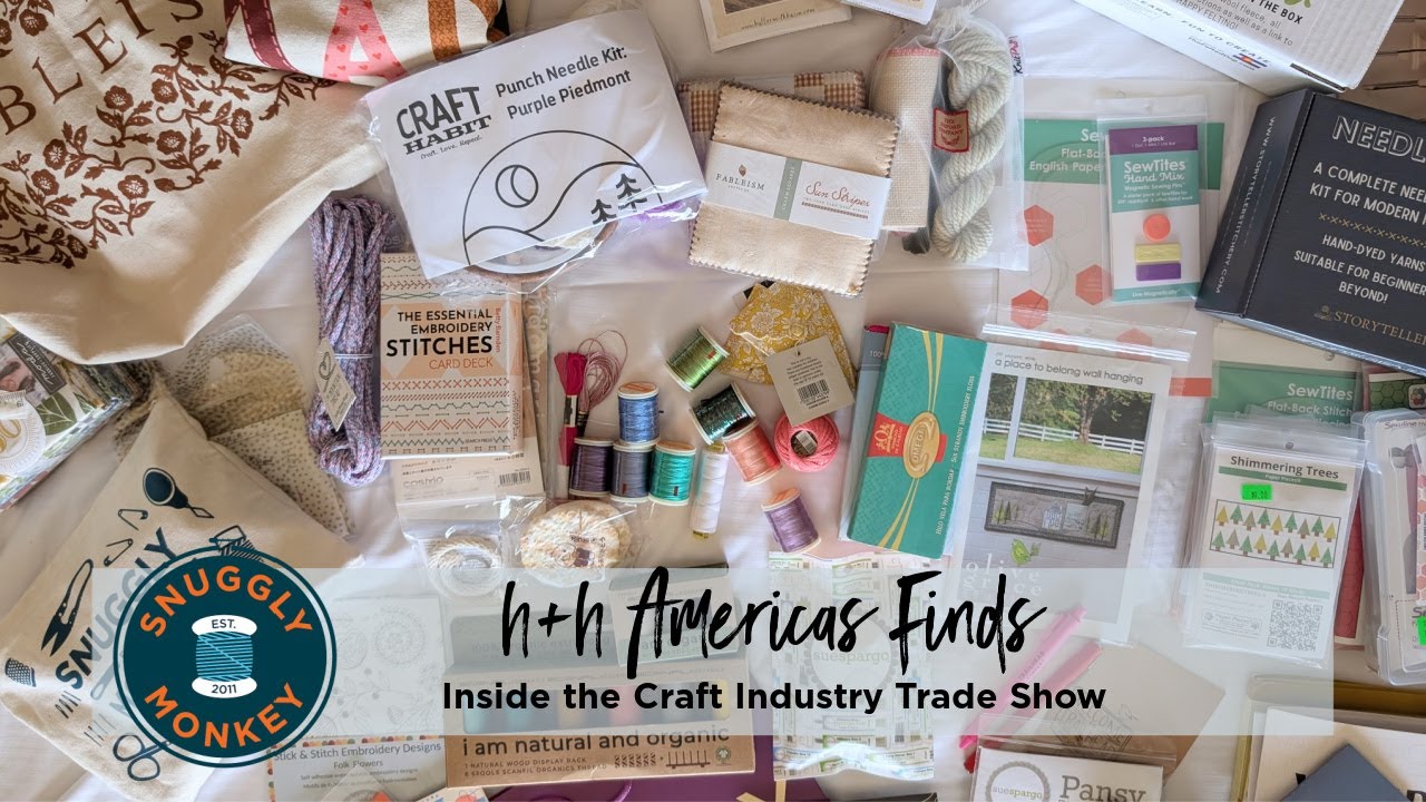 Finds from h+h Americas Craft Industry Trade Show