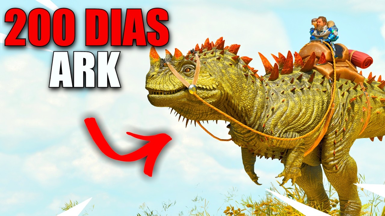 ¡ESTE TAMEO ES MUY EXTRAÑO! 200 Días en ARK Survival Ascended