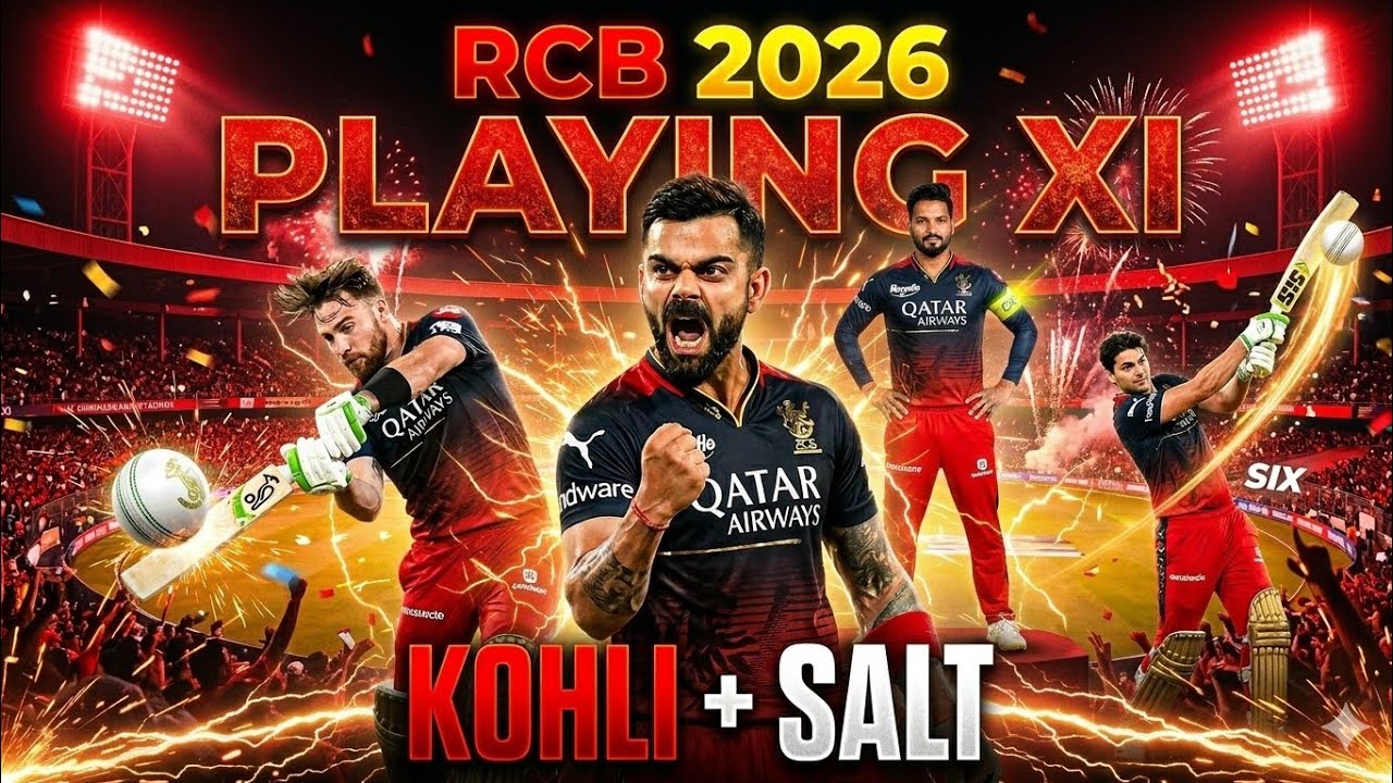 RCB Squad 2026 Analysis 💥 Kohli Opening, Dangerous Finishing Lineup|