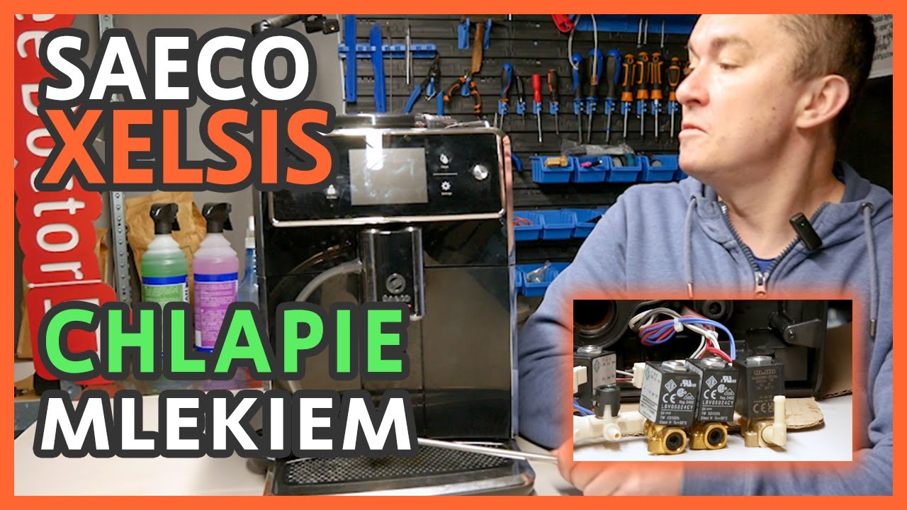 Saeco Xelsis źle spienia mleko (Xelsis milk frothing problem) - naprawiamy #coffeedoctor