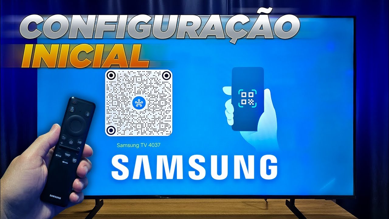 SMART TV SAMSUNG 2025 - Como Fazer a CONFIGURAÇÃO INICIAL (todos os modelos)