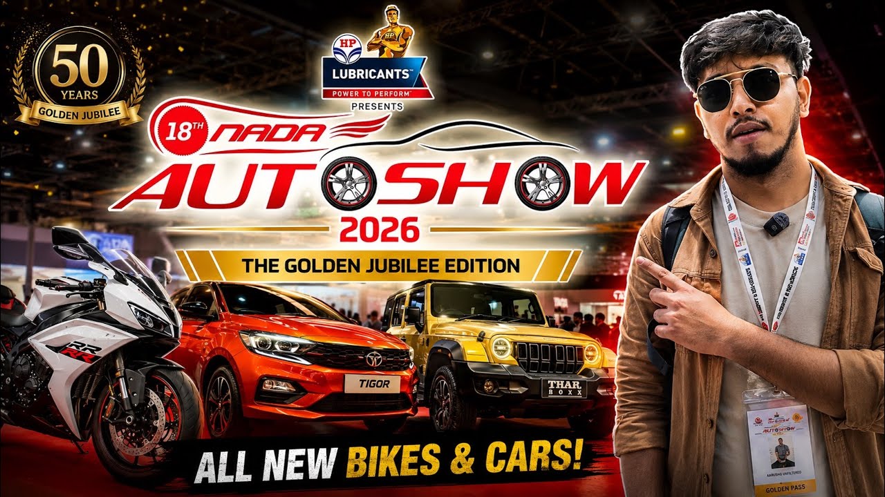 NADA AUTO SHOW 2026 🔥 NEW Bikes & Cars You NEED to See! | Golden Jubilee 🇳🇵