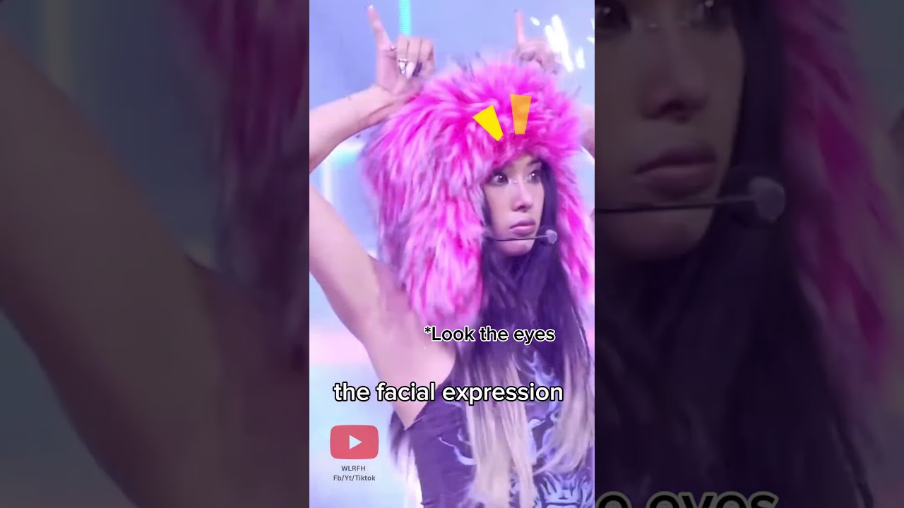 Sophia has 2 version of pinky up facial Expression #katseye