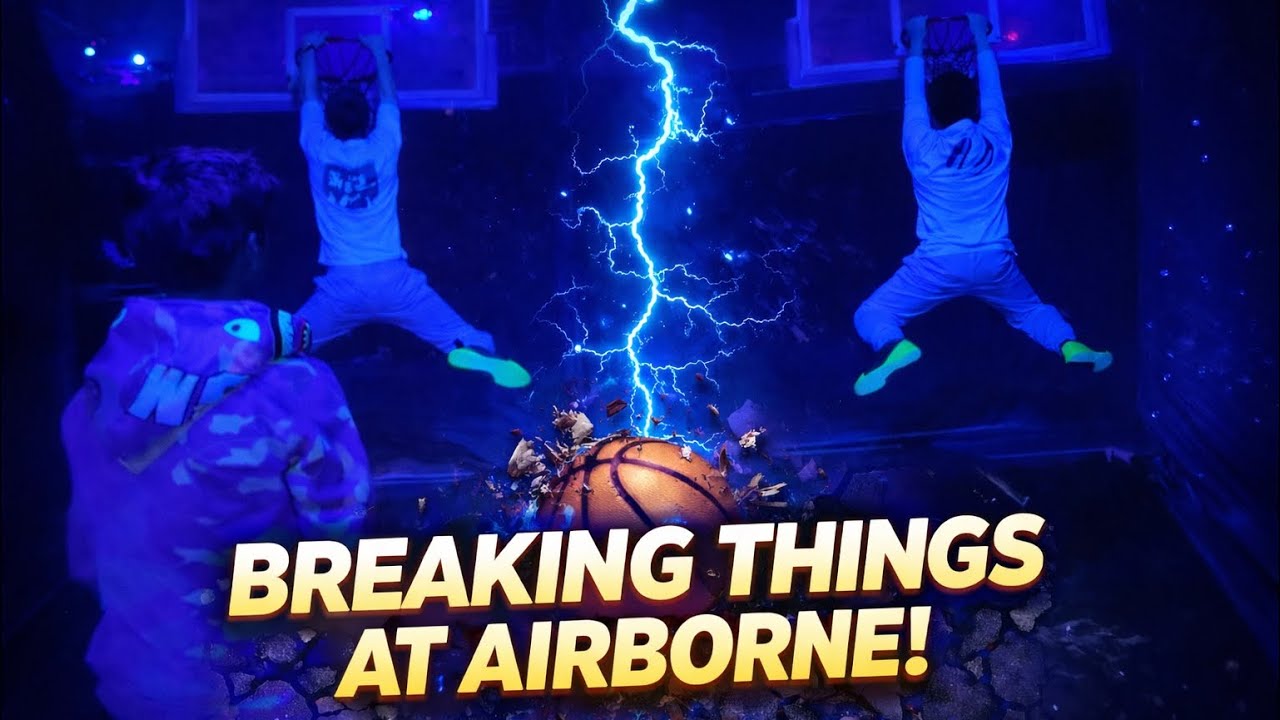  AIRBONE SHENANIGANS turn to PURE CHAOS (*Rims are broken, kids are squabbling, things take a turn*)