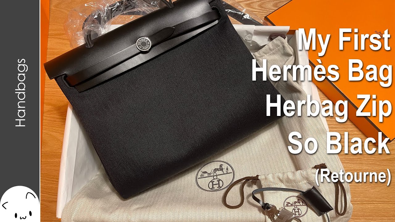 My First Hermès - Herbag Zip 31 So Black...