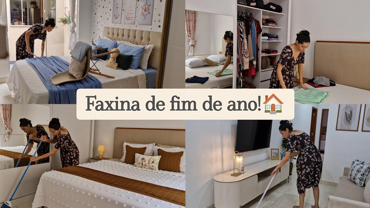 FAXINA DE FIM DE ANO✨️- Limpeza e organização em toda casa...🏠